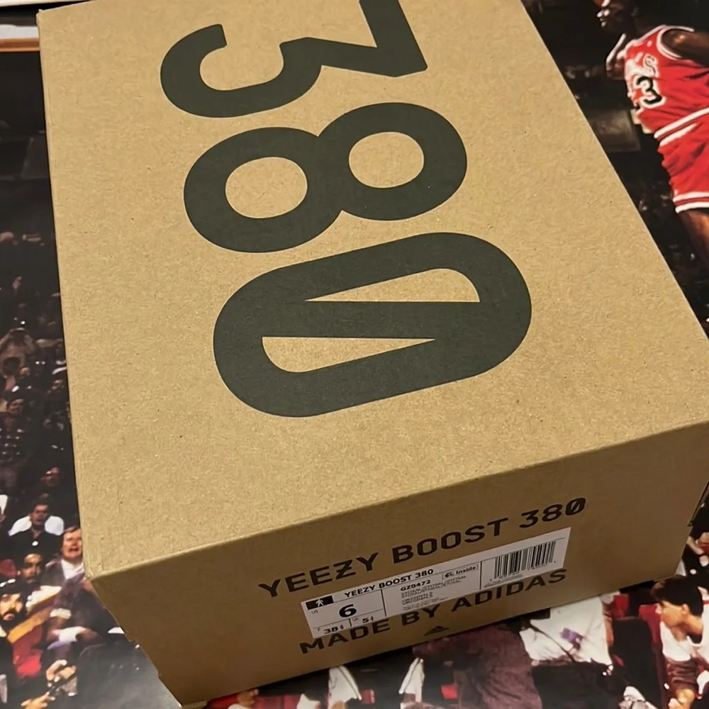 💎Yeezy Boost 380 ‘Stone Salt’ DS🔥M6=W7.5 - Picture 9 of 11